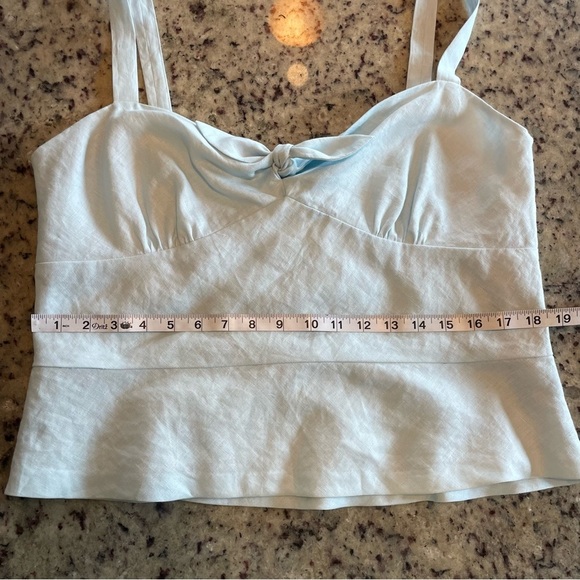 Women’s Ann Taylor loft linen tank size large - Picture 4 of 6